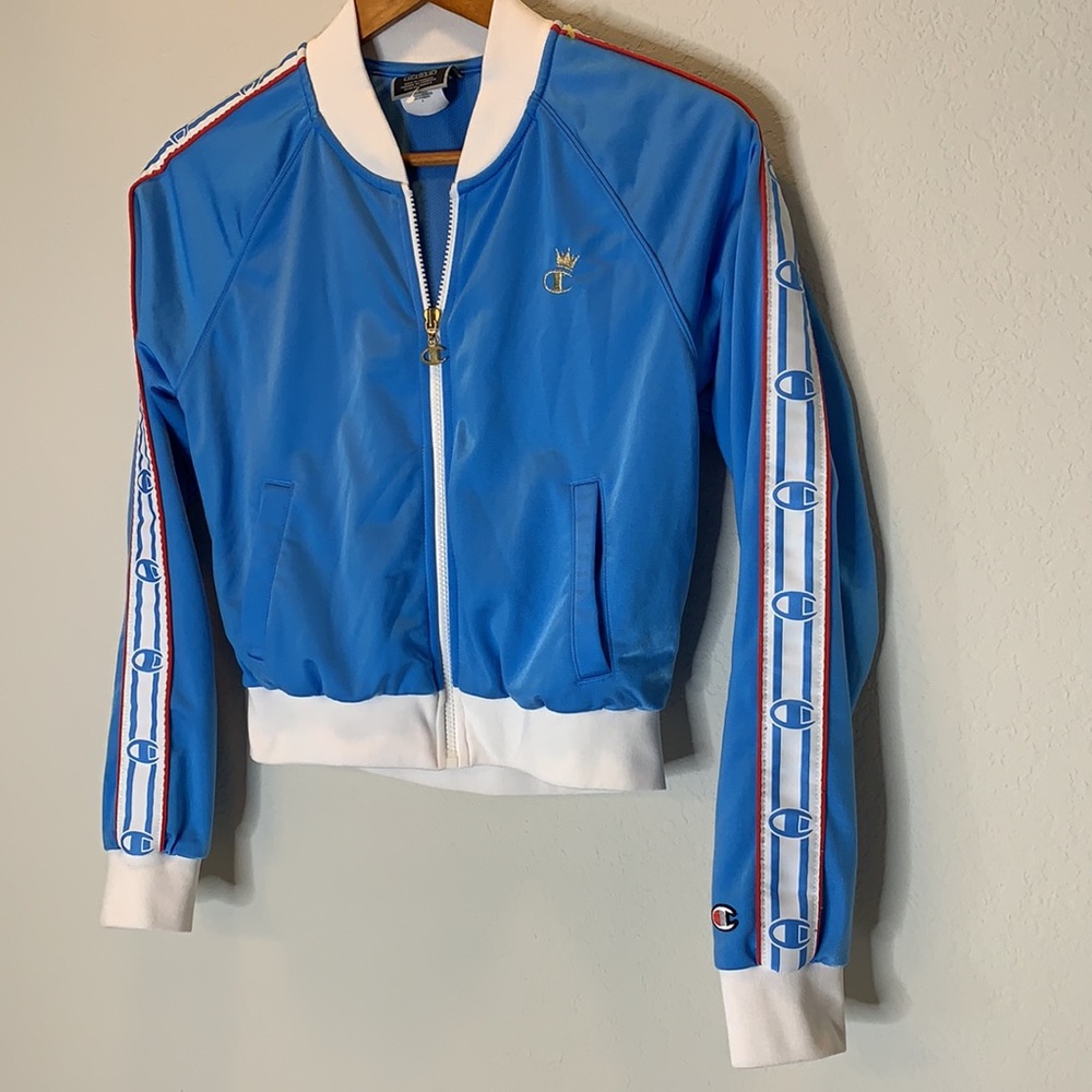 Y2K Champion Zip Up Track Jacket - Picture 2 of 8